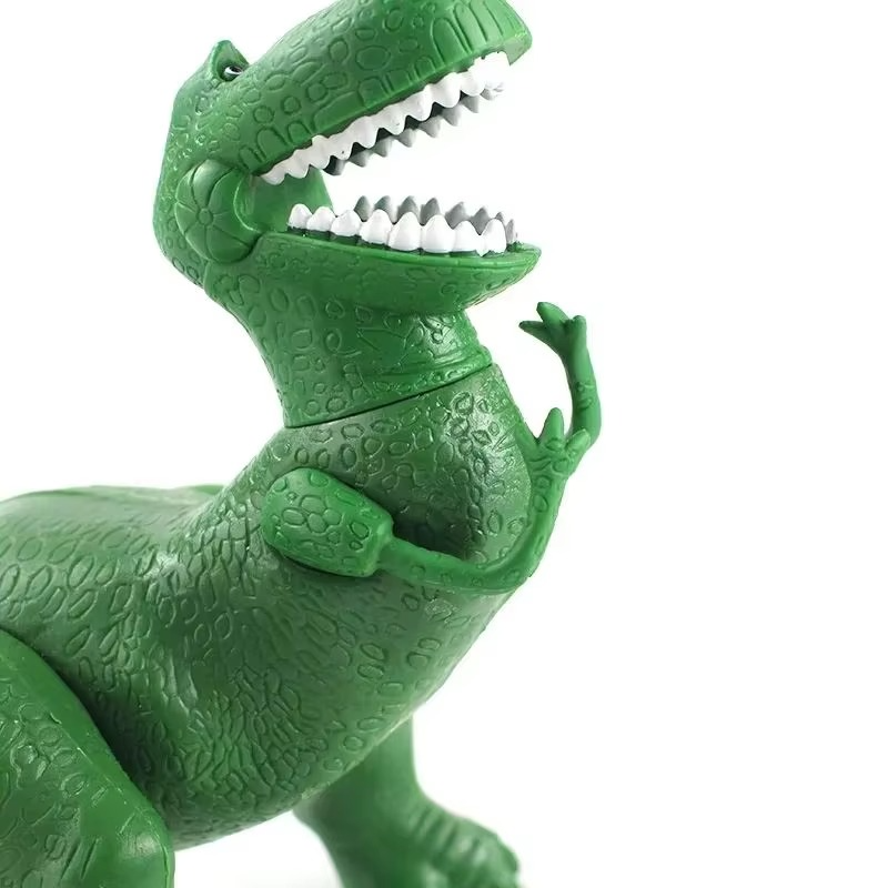 Green Dinosaur Action Figure – 22cm PVC Collectible Toy with Movable Legs for Kids & Collectors