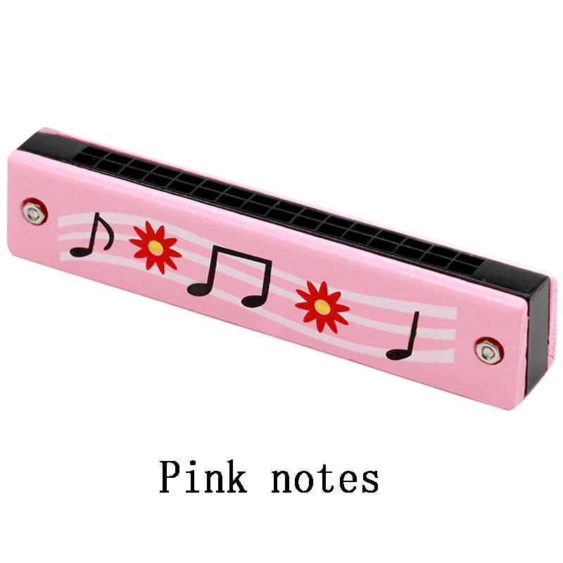 Kids Wooden Harmonica Toy – Beginner Musical Instrument for Early Learning Music Education