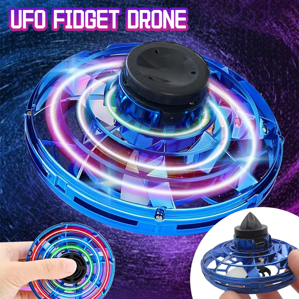 LED Flying Spinner Ball Toy | Hand-Controlled Hover Ball with Boomerang Effect | Indoor & Outdoor Flying Toy for Kids