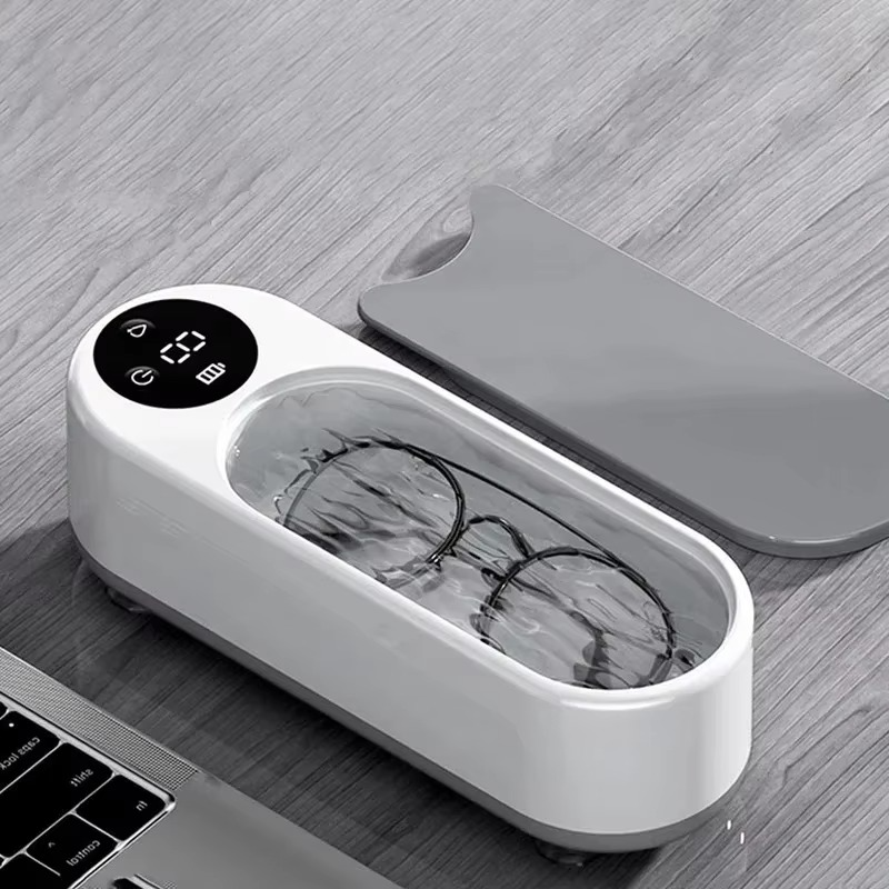 Wireless Ultrasonic Glasses Cleaner | Portable High-Frequency Cleaner for Eyeglasses, Jewellery, Watches & Accessories