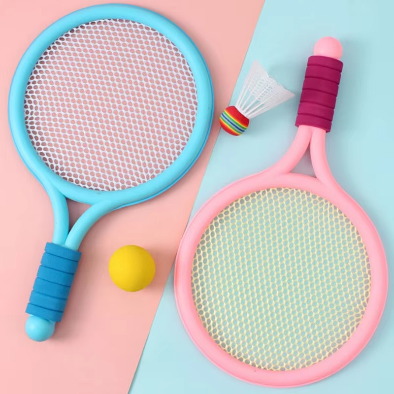 Kids Badminton & Tennis Racket Set – Outdoor Sports Toy Set for Children Aged 3–12 | Garden, Beach & Park Games