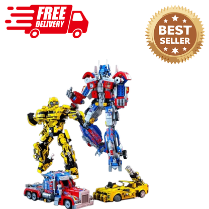 1060-Piece 2-in-1 Building Block Set | DIY Creative Model Kit | ABS Construction Toy for Teens & Adults