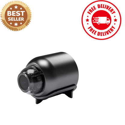 1080P Mini WiFi Security Camera | Portable Wireless Indoor Surveillance Camera with Night Vision & Motion Detection