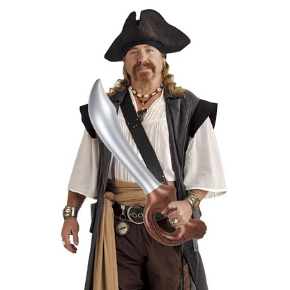 12PCS Inflatable Pirate Sword Set | Soft Inflatable Party Swords for Kids | Pirate Costume, Birthday Parties & Fancy Dress Accessories