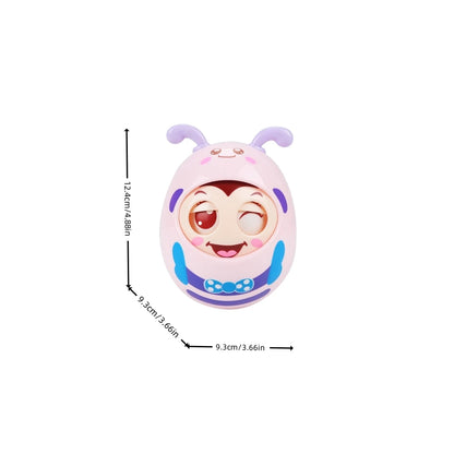 Roly Poly Bee Baby Toy – Tummy Time Rocking Toy for Babies 6–12 Months