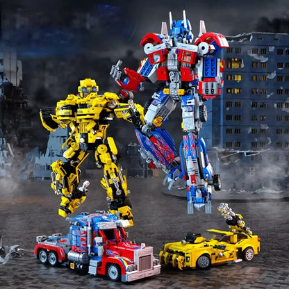 1060-Piece 2-in-1 Building Block Set | DIY Creative Model Kit | ABS Construction Toy for Teens & Adults