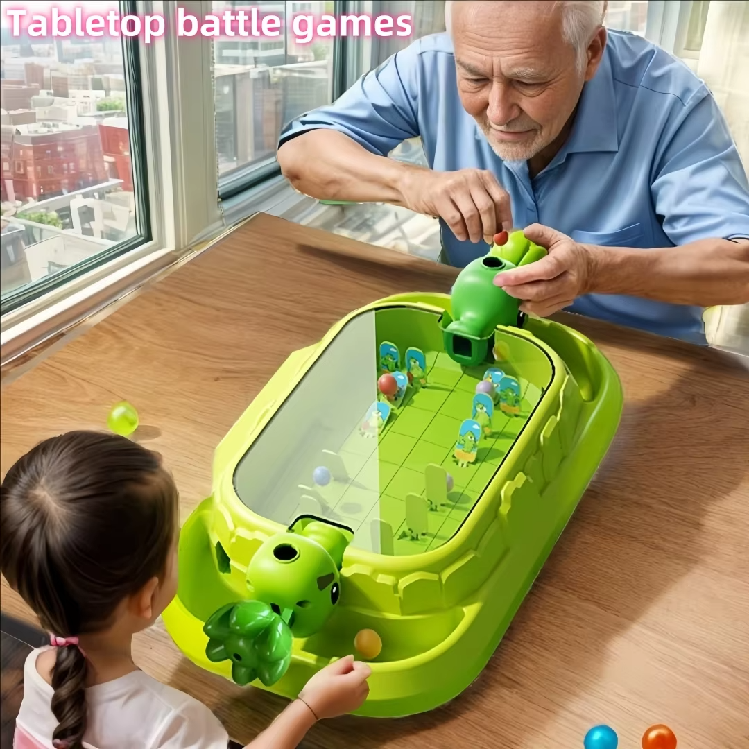 Plants vs Zombies 2-Player Tabletop Battle Game | Interactive Shooting Board Game for Kids & Family Fun