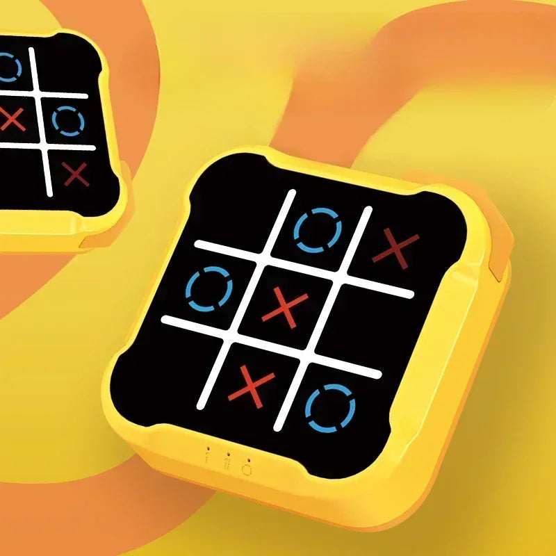 Portable Electronic Tic Tac Toe Game – Memory & Logic Training Toy for Kids