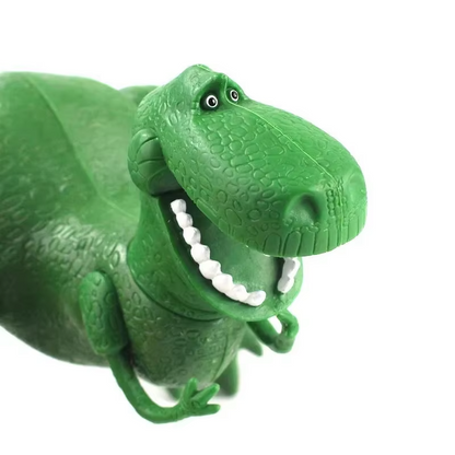 Green Dinosaur Action Figure – 22cm PVC Collectible Toy with Movable Legs for Kids & Collectors