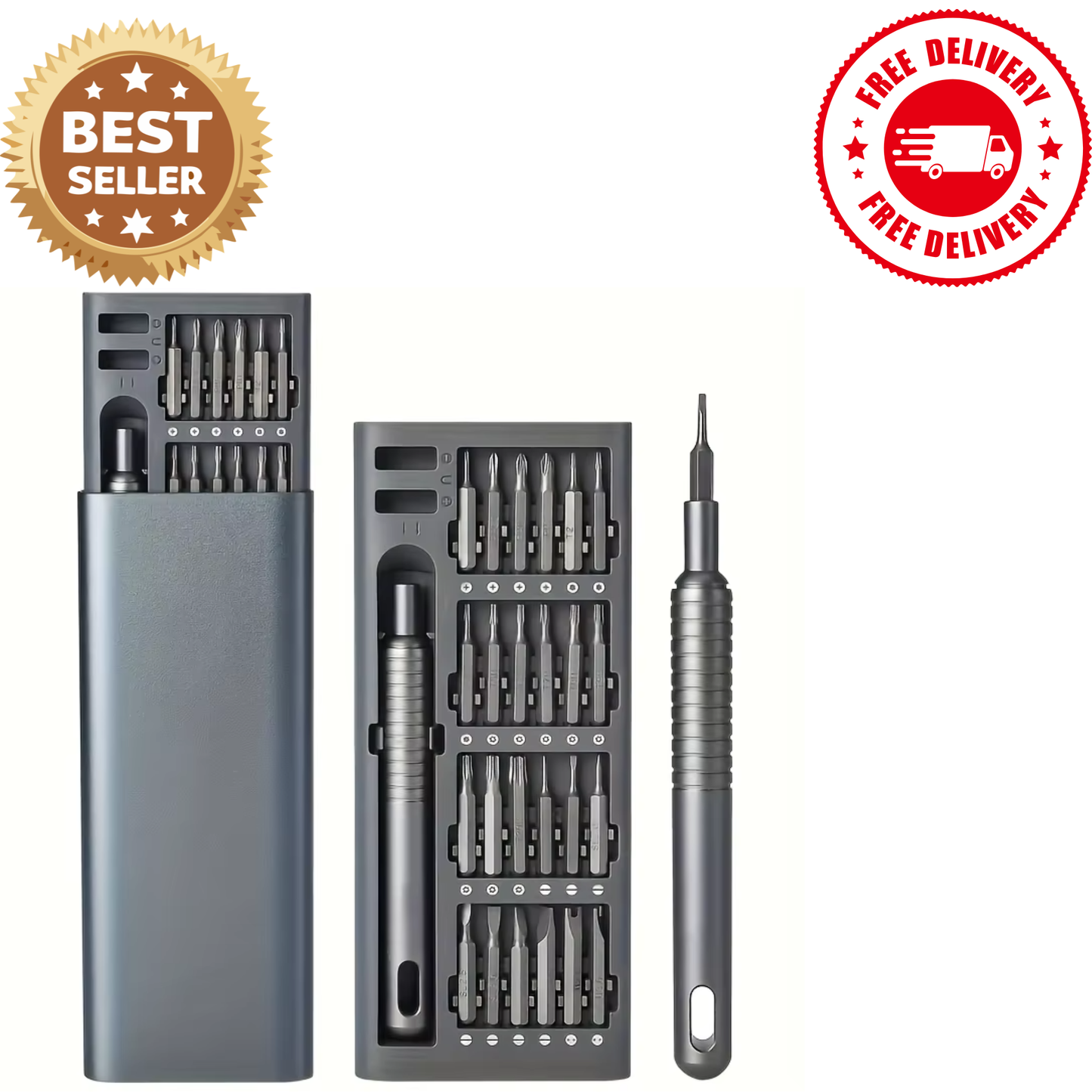 25-in-1 Precision Screwdriver Set | Mini Magnetic Repair Tool Kit for Electronics, Phones, Laptops & Watches