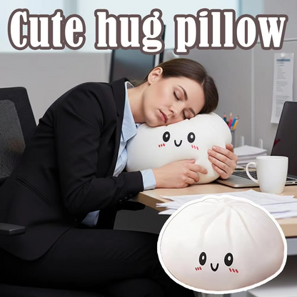25cm Big Size Steamed Stuffed Bun Squishy Toy Kawaii Dumpling Squeeze Sensory Fidget Toy Soft Slow Rising Stress Relief for Kids