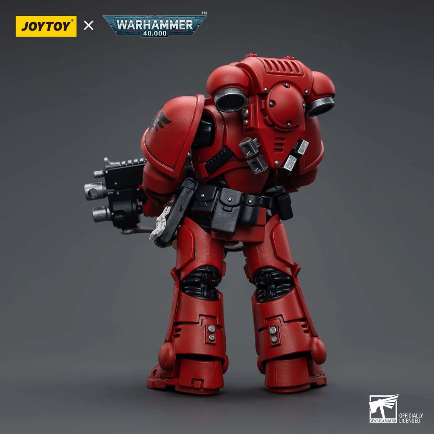 JOYTOY Warhammer 40K Blood Angels Intercessor Action Figure 1:18 Scale Collectible Model with Accessories | Official Licensed Gift for Collectors UK