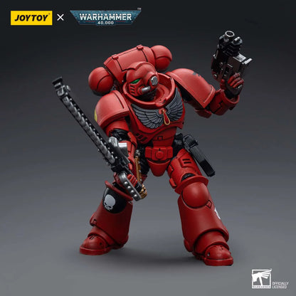 JOYTOY Warhammer 40K Blood Angels Intercessor Action Figure 1:18 Scale Collectible Model with Accessories | Official Licensed Gift for Collectors UK