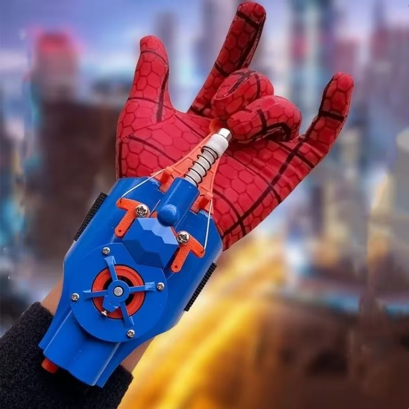 Superhero-Inspired Wrist Launcher Toy | Automatic Role Play Cosplay Wrist Prop | Adventure Costume Accessory