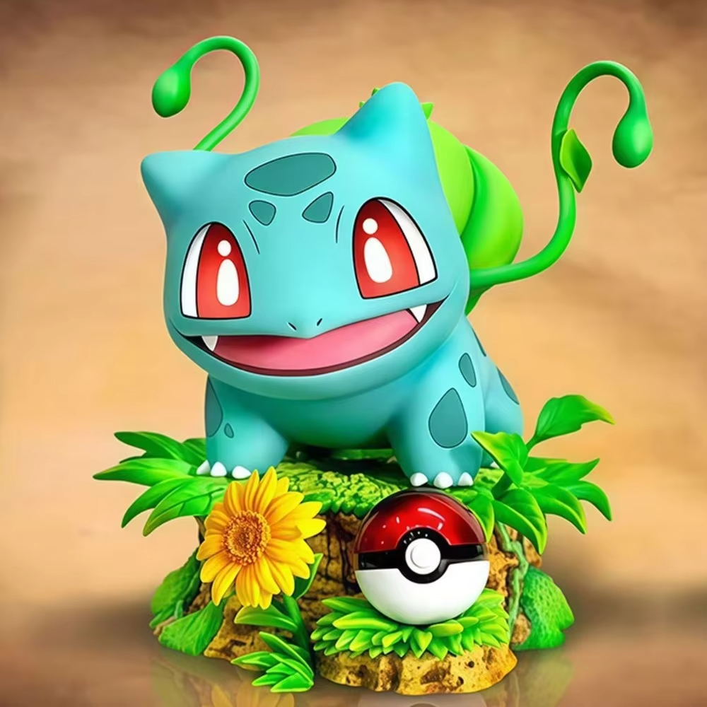Cute Plant Monster PVC Figure 10cm | Collectible Anime-Style Display Model Toy