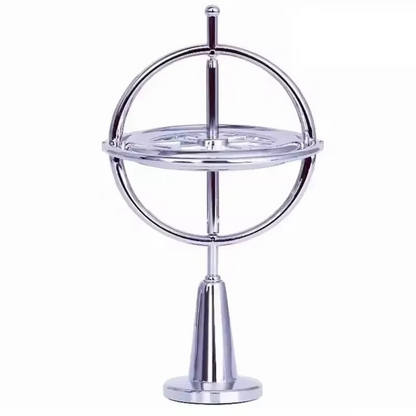 Anti-Gravity Finger Gyroscope Spinner | Self-Balancing Metal Fidget Spin Toy | Stress Relief & Educational Desk Toy
