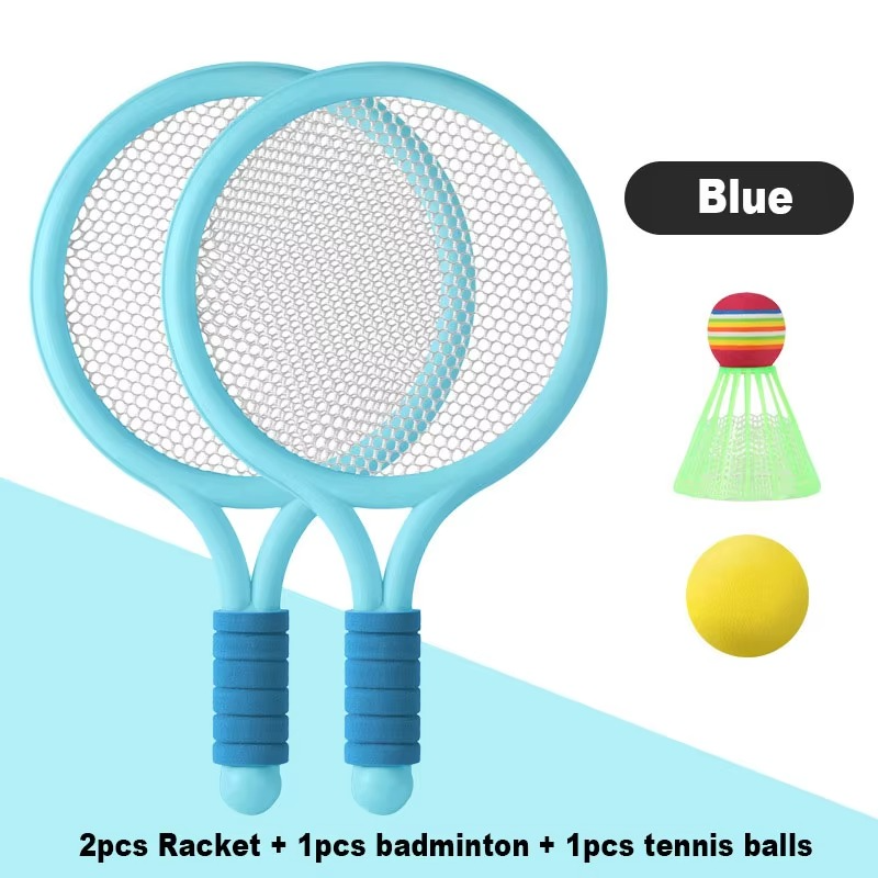 Kids Badminton & Tennis Racket Set – Outdoor Sports Toy Set for Children Aged 3–12 | Garden, Beach & Park Games