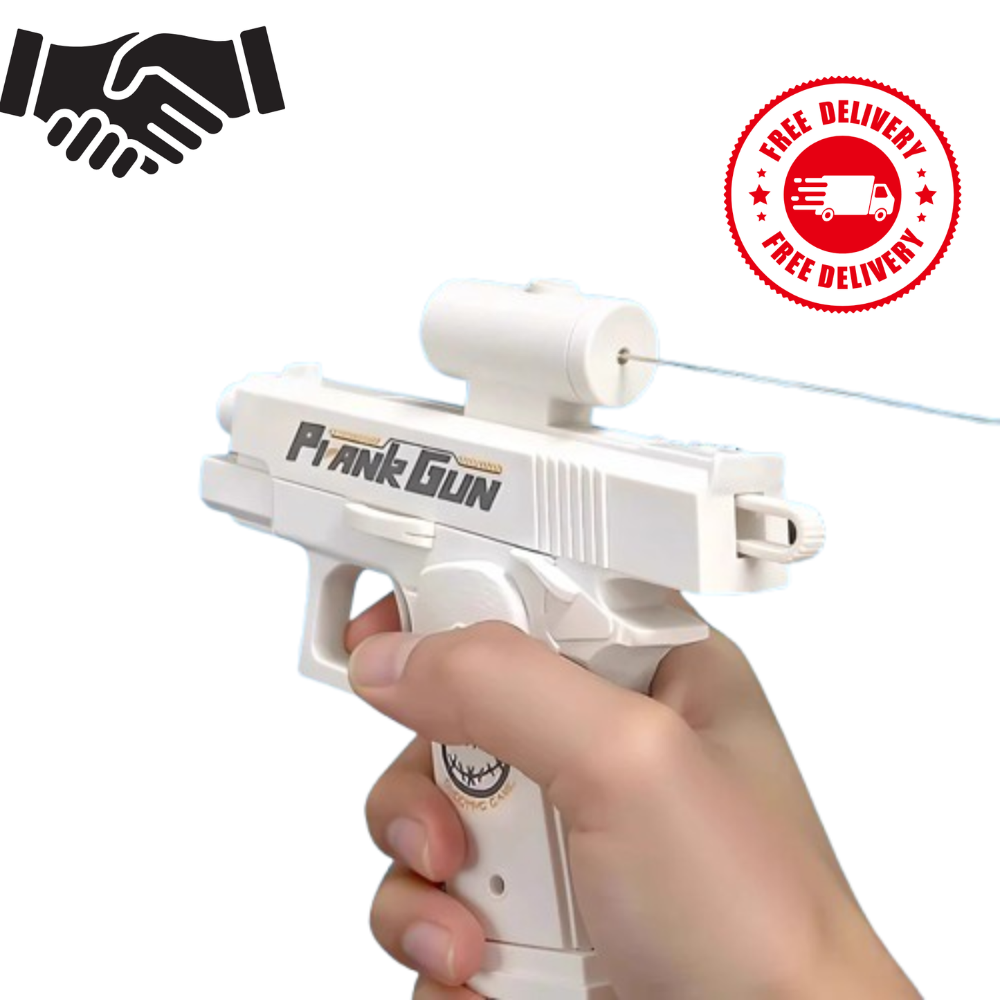 Funny Double-Sided Reverse Water Gun – Mini Prank Water Blaster for Kids & Adults | Summer Pool & Beach Toy