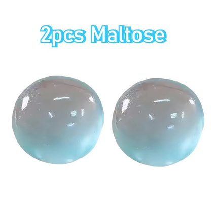 Blue Mochi Squishy Stress Ball – Soft Transparent Quick-Rebound Fidget Toy for Kids & Adults | Sensory Anti-Stress Squeeze Toy