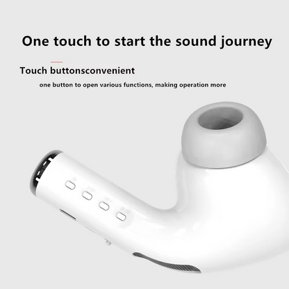 Portable Bluetooth Speaker with Headphone Design | Wireless Stereo Speaker with FM Radio & USB Rechargeable Battery