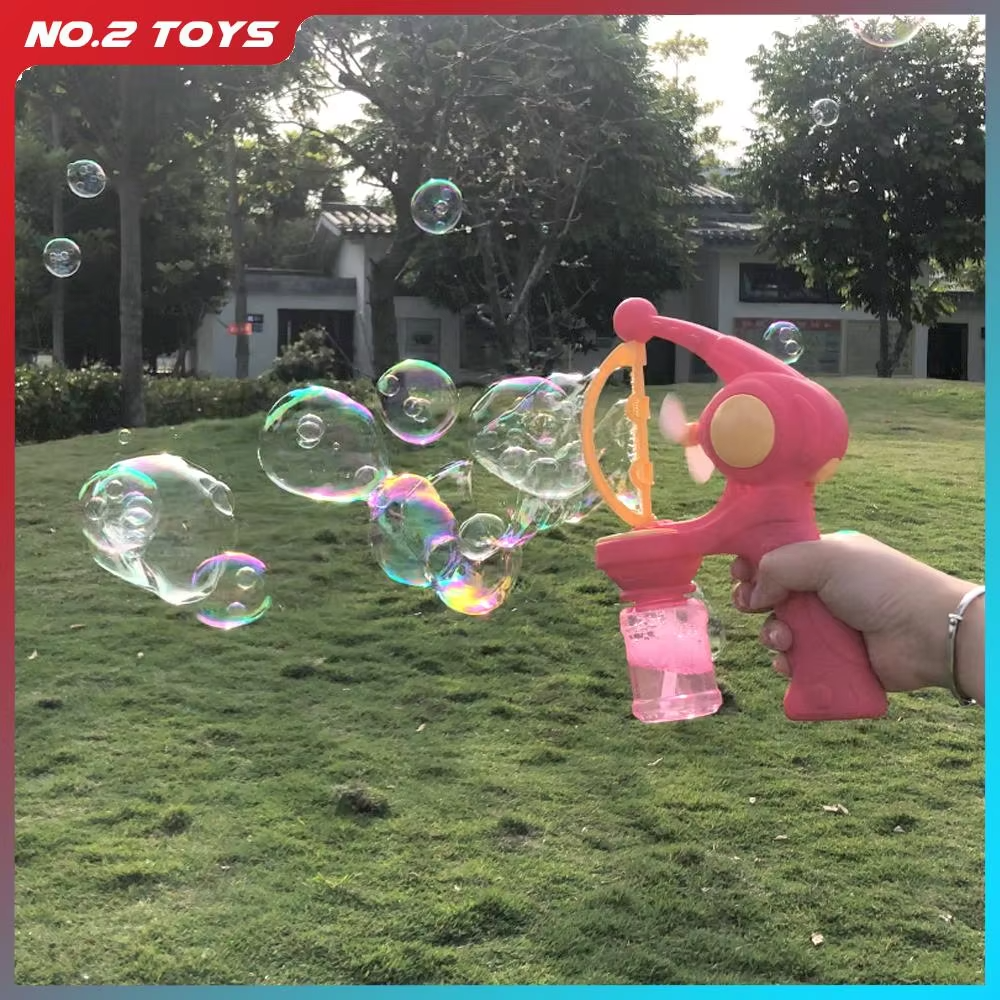Automatic Bubble Gun with Bubble Solution | Large Bubble Blower Machine for Kids | Outdoor Party & Garden Bubble Toy