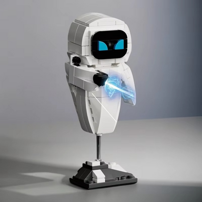 Robot Assembly Model Kit – Buildable Small Particle Robot Figure for Kids & Collectors | Educational Construction Toy