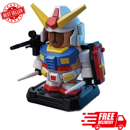Capybara Robot Mecha Building Kit – DIY Capybara Mecha Armor Assembly Model Toy for Kids & Collectors