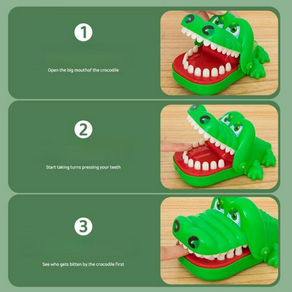 Crocodile Dentist Game – Funny Crocodile Teeth Biting Toy for Kids & Adults | Family Party & Prank Game