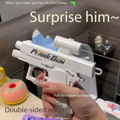 Funny Double-Sided Reverse Water Gun – Mini Prank Water Blaster for Kids & Adults | Summer Pool & Beach Toy
