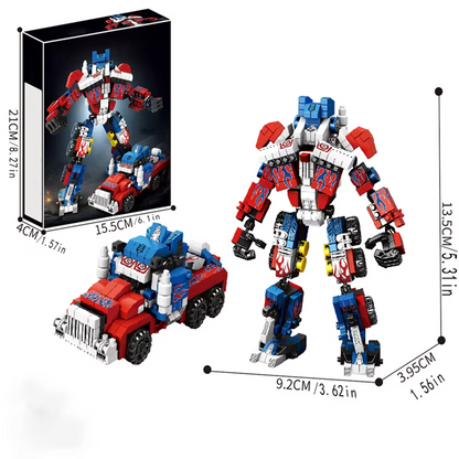 1060-Piece 2-in-1 Building Block Set | DIY Creative Model Kit | ABS Construction Toy for Teens & Adults