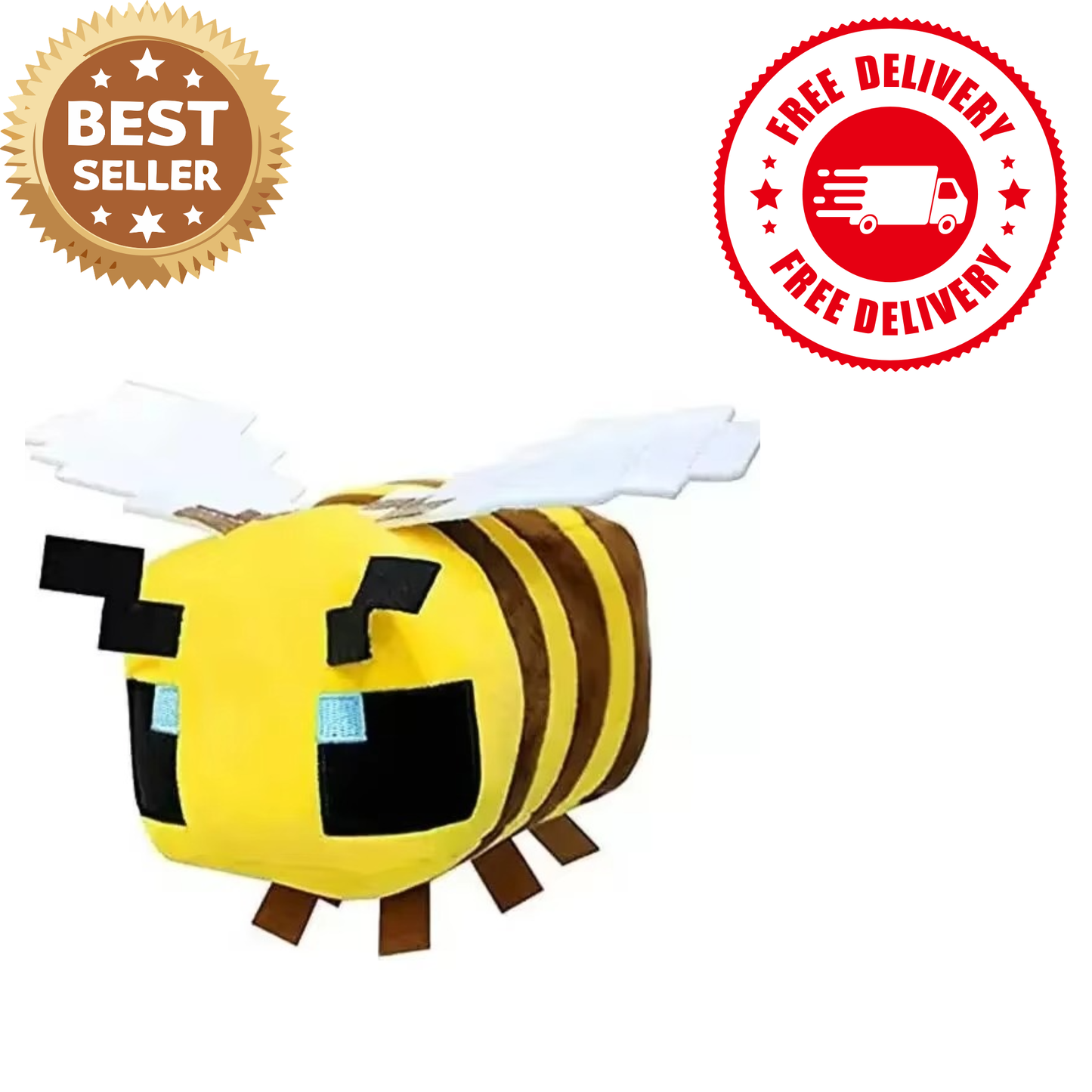 Cute Honey Bear Plush Toy | Soft Stuffed Teddy Bear for Kids | Cuddly Gift for Birthdays & Baby Showers