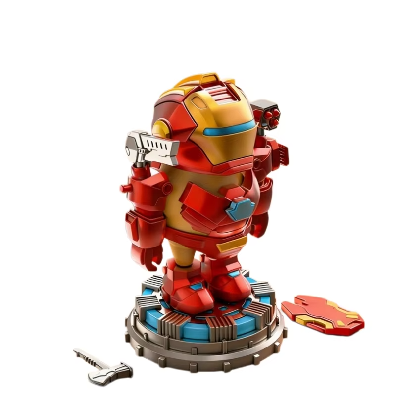 Capybara Robot Mecha Building Kit – DIY Capybara Mecha Armor Assembly Model Toy for Kids & Collectors