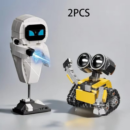 Robot Assembly Model Kit – Buildable Small Particle Robot Figure for Kids & Collectors | Educational Construction Toy