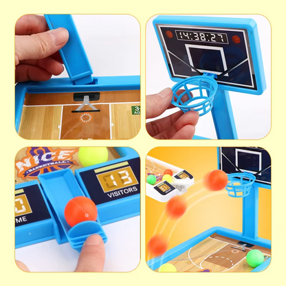 Mini Finger Basketball Shooting Game – Desktop Tabletop Basketball Board Game for Kids & Family Party Fun