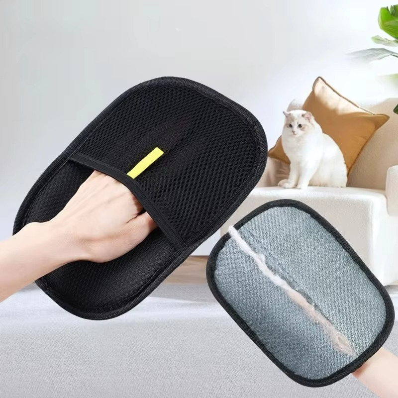Reusable Pet Hair Remover Glove | Washable Lint & Fur Remover for Clothes, Furniture & Pet Grooming