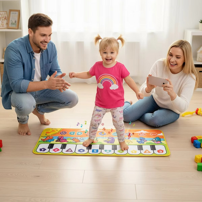 Kids Piano Play Mat | Musical Floor Keyboard for Toddlers