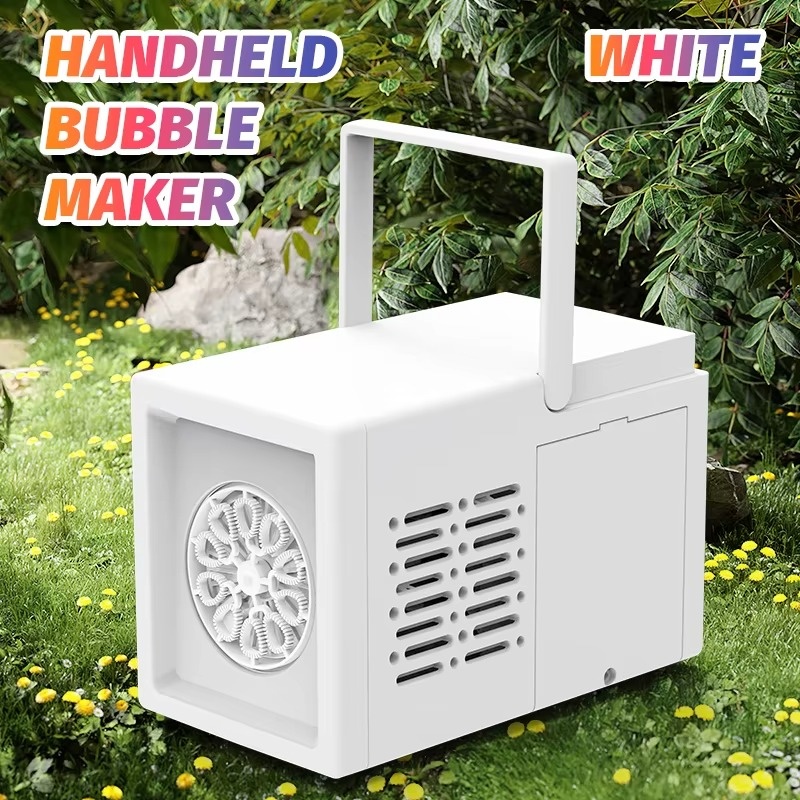 10-Hole Automatic Bubble Machine Gun – Electric Bubble Blower Toy for Kids | Outdoor Birthday, Garden & Summer Fun