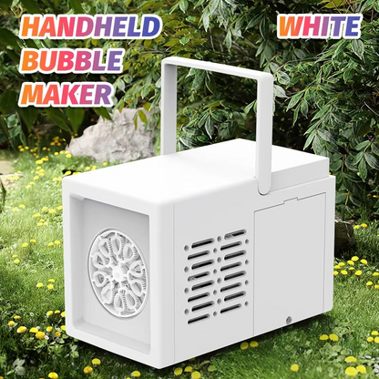 10-Hole Automatic Bubble Machine Gun – Electric Bubble Blower Toy for Kids | Outdoor Birthday, Garden & Summer Fun