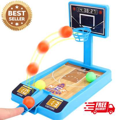 Mini Finger Basketball Shooting Game – Desktop Tabletop Basketball Board Game for Kids & Family Party Fun