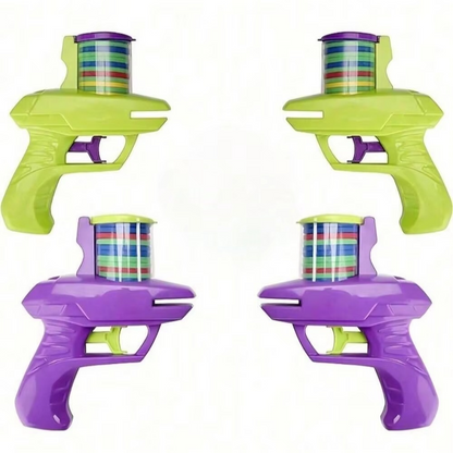 Foam Disc Launcher Toy – Handheld Flying Disc Shooter for Indoor & Outdoor Kids' Games