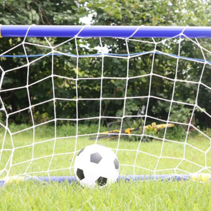 Portable Mini Soccer Goal Set | Football Goal with Net, Ball & Pump | Indoor & Outdoor Training Set for Kids