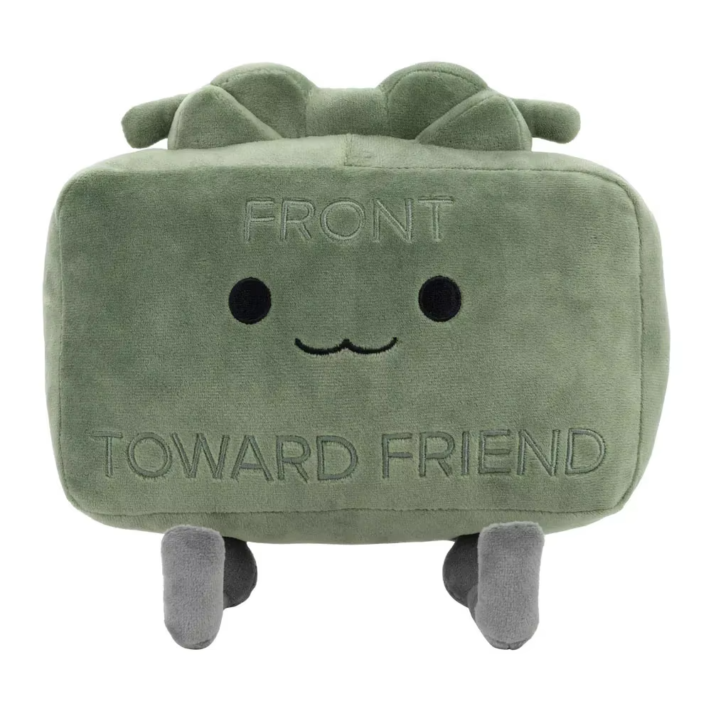 20cm Green Pixel Plush Doll | Soft Kawaii Square Plush Toy | Cute Cushion & Collectible Gift for Kids