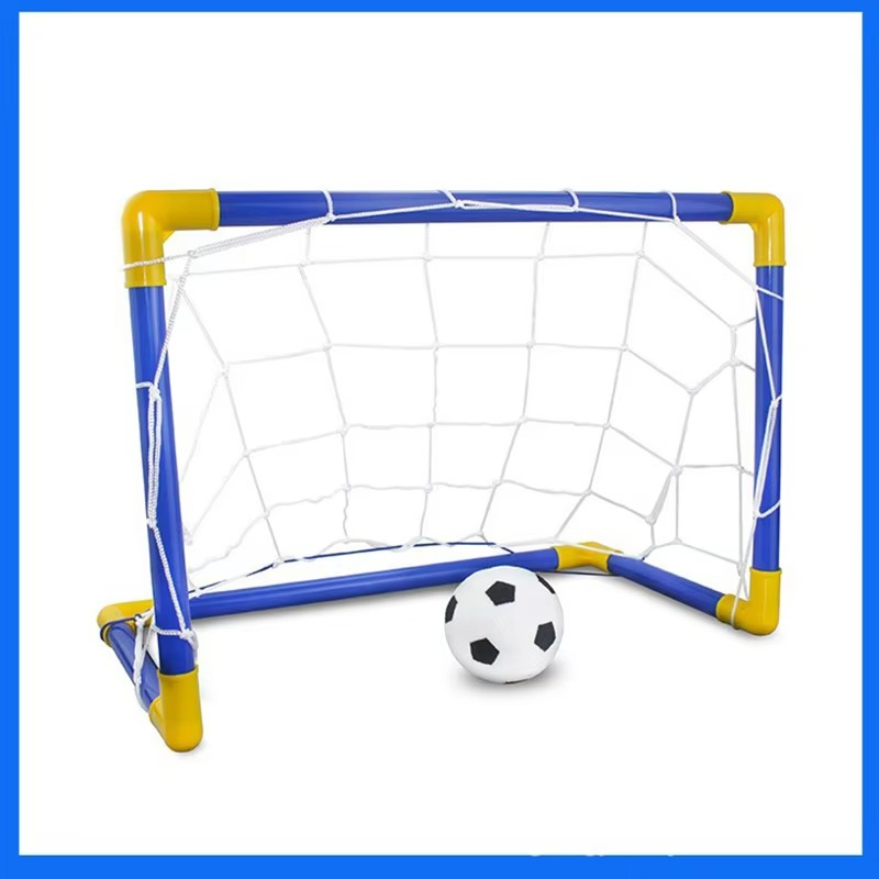 Portable Micro Soccer Goal Set – Mini Football Goal with Net, Ball & Pump | Indoor & Outdoor Training for Kids
