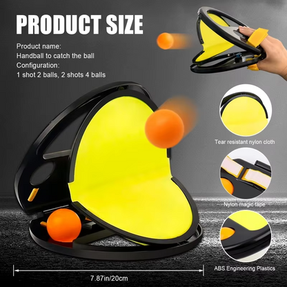 Toss & Catch Ball Game Set | Kids & Family Catch Paddle Game | Outdoor Beach, Garden & Pool Sports Toy