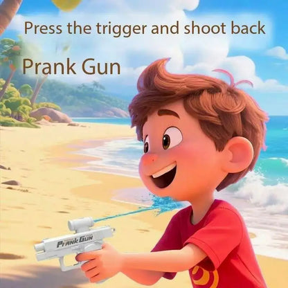 Funny Double-Sided Reverse Water Gun – Mini Prank Water Blaster for Kids & Adults | Summer Pool & Beach Toy