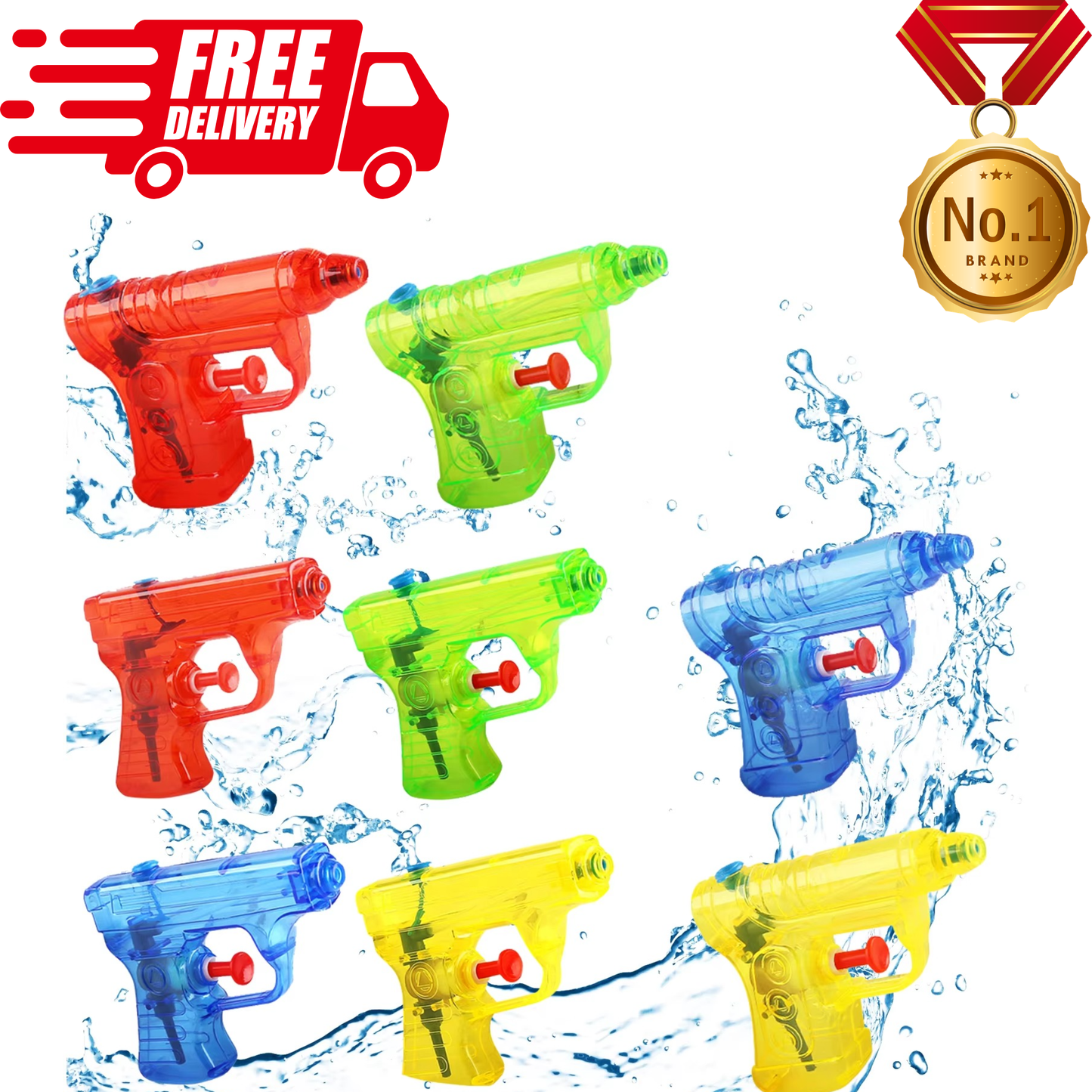 Mini Water Gun for Kids – Super Water Soaker Toy for Summer Beach, Pool & Outdoor Garden Play