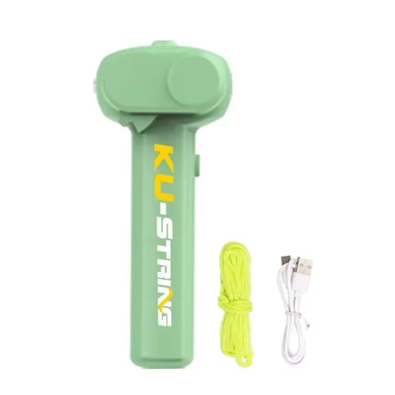 Glow in the Dark String Launcher Toy – LED Luminous Handheld Rope Shooter for Kids | Sensory Fidget Party Gift