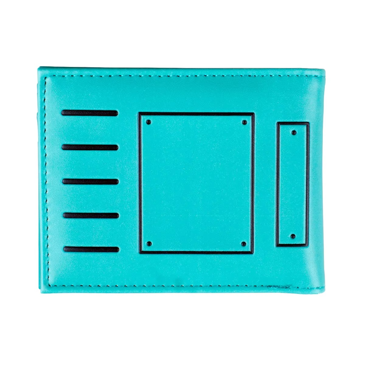 Retro Handheld Console Wallet | Foldable PU Leather Wallet with Card Holder & ID Window | Gaming-Inspired Bifold Wallet