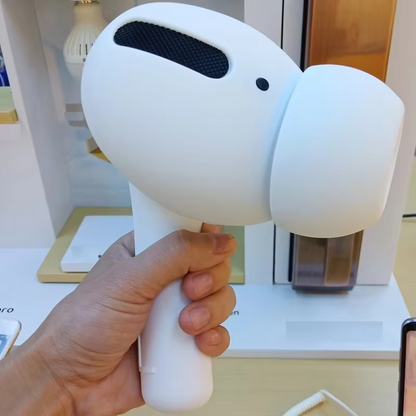 Portable Bluetooth Speaker with Headphone Design | Wireless Stereo Speaker with FM Radio & USB Rechargeable Battery