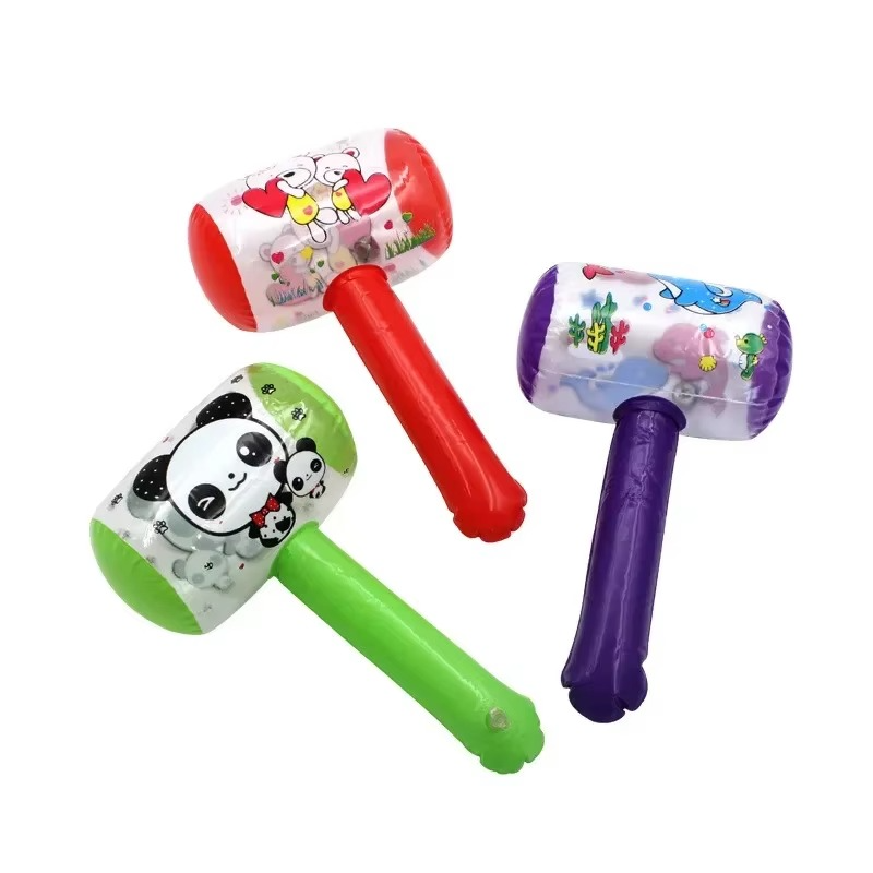 3PCS Inflatable Hammer Party Toy Set | Soft Inflatable Squeaky Hammers for Kids | Birthday, Beach & Party Favour Accessories